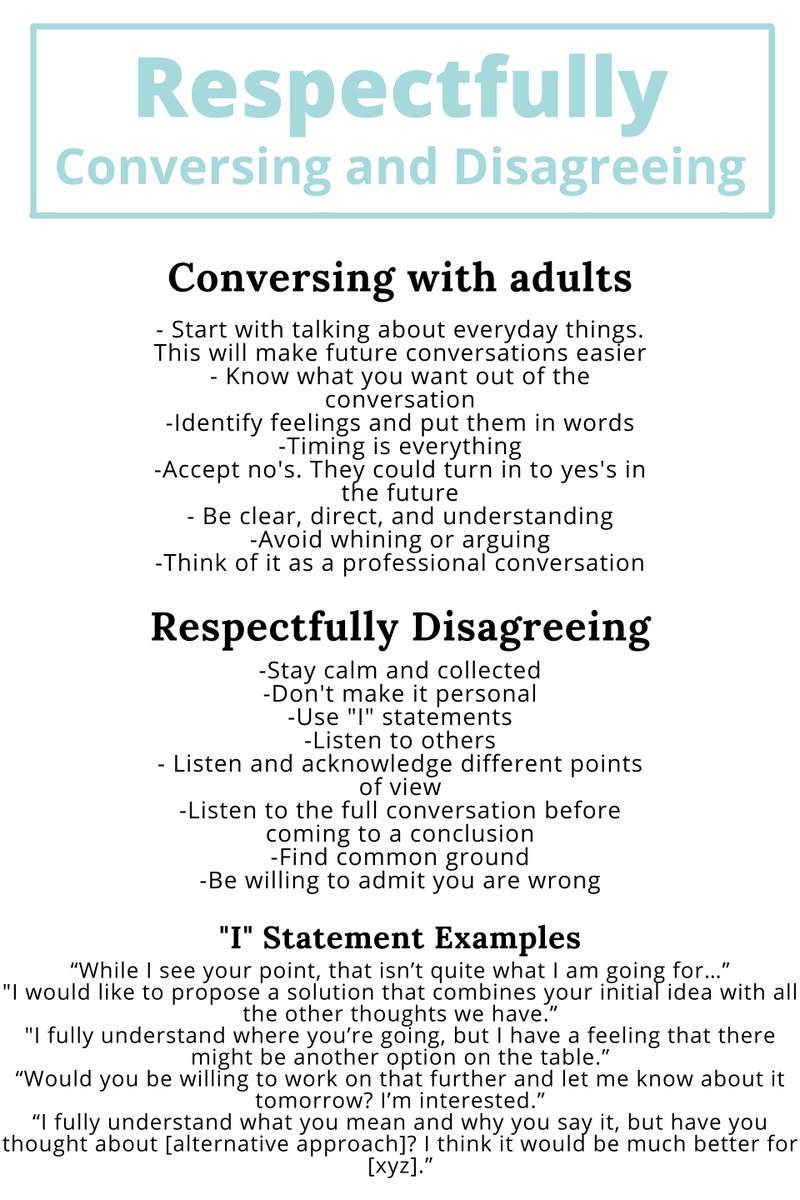 Our teens have another flyer for you today.  Today's focus is on being able to have respectful and civil conversations even when we disagree.  Take a look! <a href="/BCMS_Counseling/">Bell Creek Middle School Counselors</a> <a href="/bellcreekmiddle/">Bell Creek Middle School</a> <a href="/M_villeHS/">Mechanicsville High School</a> <a href="/ChickahominyMS/">Chickahominy Middle School</a> <a href="/AtleeCounseling/">AHS SchoolCounselors</a> <a href="/ATLRaiderNation/">Atlee High School</a> <a href="/HanoverCaresTC2/">Hanover Cares</a>