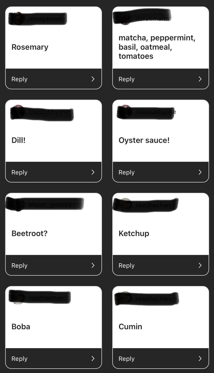 KXFernandez's tweet photo. I asked my friends to give me ideas of items to incorporate into desserts and I plugged them into a random name picker! #rosemary #basil #hotsauce #shrimppaste. February will be exciting 👨🏽‍🍳 #chembakes https://t.co/q8mxRWsiQJ