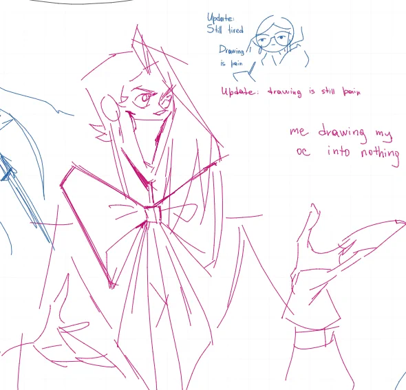 more sketches but this time with my oc 

#art 