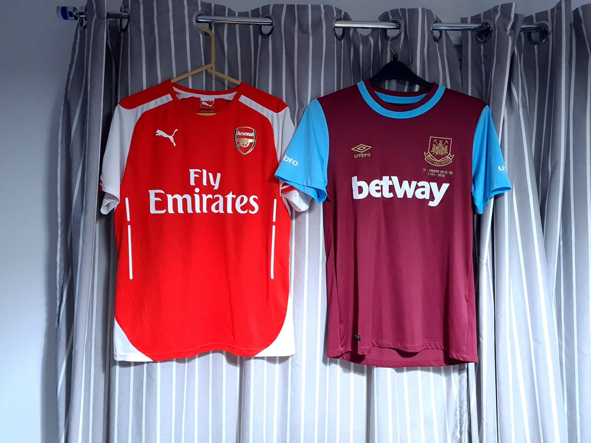 Ebay is the ideal site for picking up shirts for little amounts of moneyYou can search for a specific player/club, but if you simply type in "football shirts" and select your size, you can see which shirts are ending soon at low pricesI picked up this pair for £21.50 combined