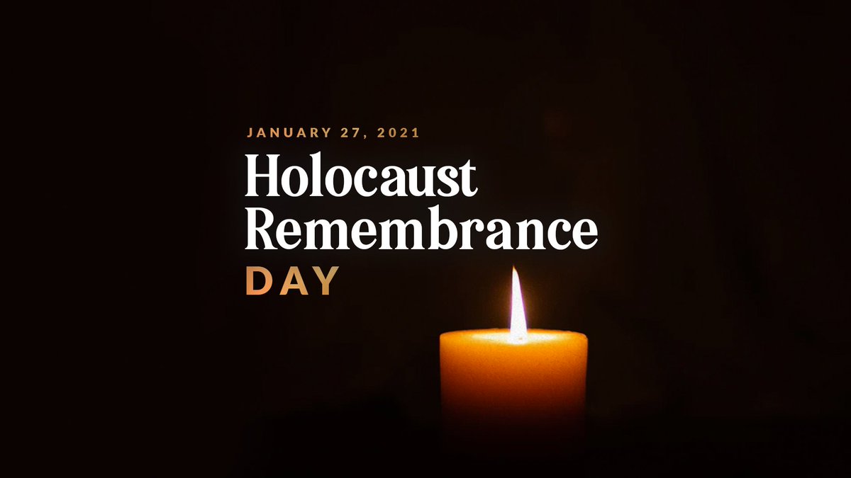 Today on #HolocaustRemembranceDay, we celebrate the liberation of Auschwitz & honor the millions of innocent Jews that were killed during the Holocaust. It's also a chance to reaffirm our strong commitment to combatting antisemitism and bigotry around the world. #NeverAgain