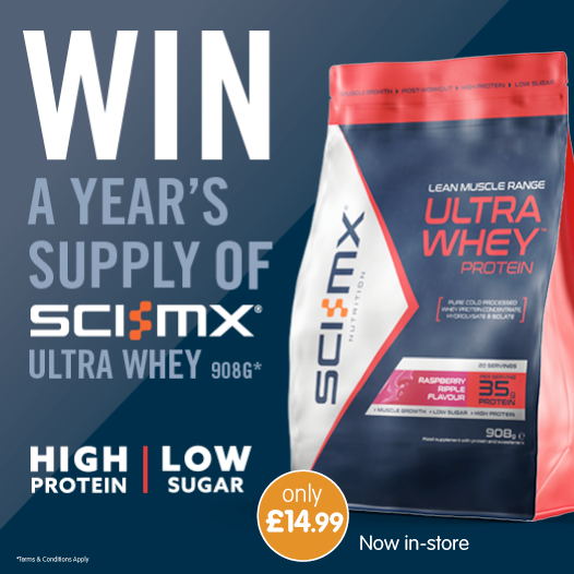bmstores's tweet photo. πͺ #COMPETITION TIME - ENDS SUNDAY πͺ
We've teamed up with SCI-MX Nutrition to giveaway a YEAR's SUPPLY of #SciMx Ultra Whey!
For your chance to #WIN, simply FOLLOW us, RT & COMMENT WHEN the last time you visited B&M was!
COMPETITION ENDS 6pm 31/1/21 https://t.co/wL8KWbtNAJ