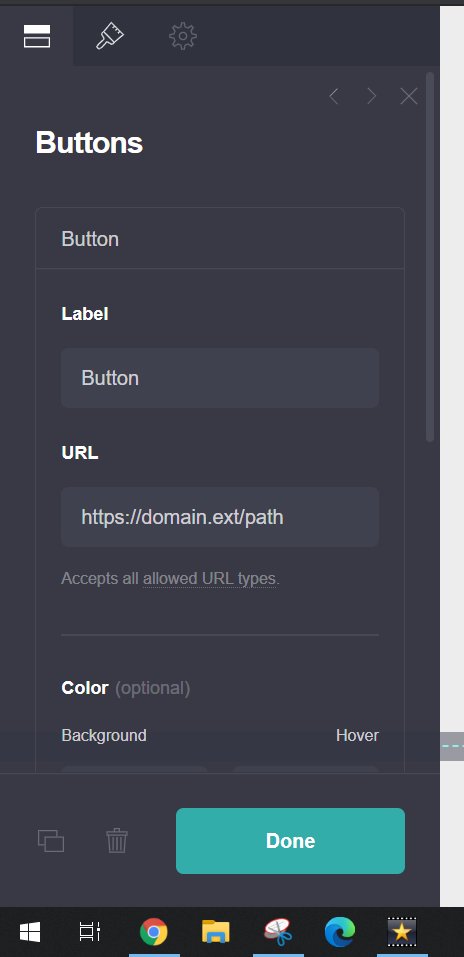 aso_bi_'s tweet photo. @Satsuyadan but to get to that page, you'll want to add a button
ofc, you can change the name of the button but to get to the next page, you need to replace "domain.ext" to #section01
you can also customize how the button looks too by clicking on the paintbrush and fiddling with the options https://t.co/d0hwgkLA3Y