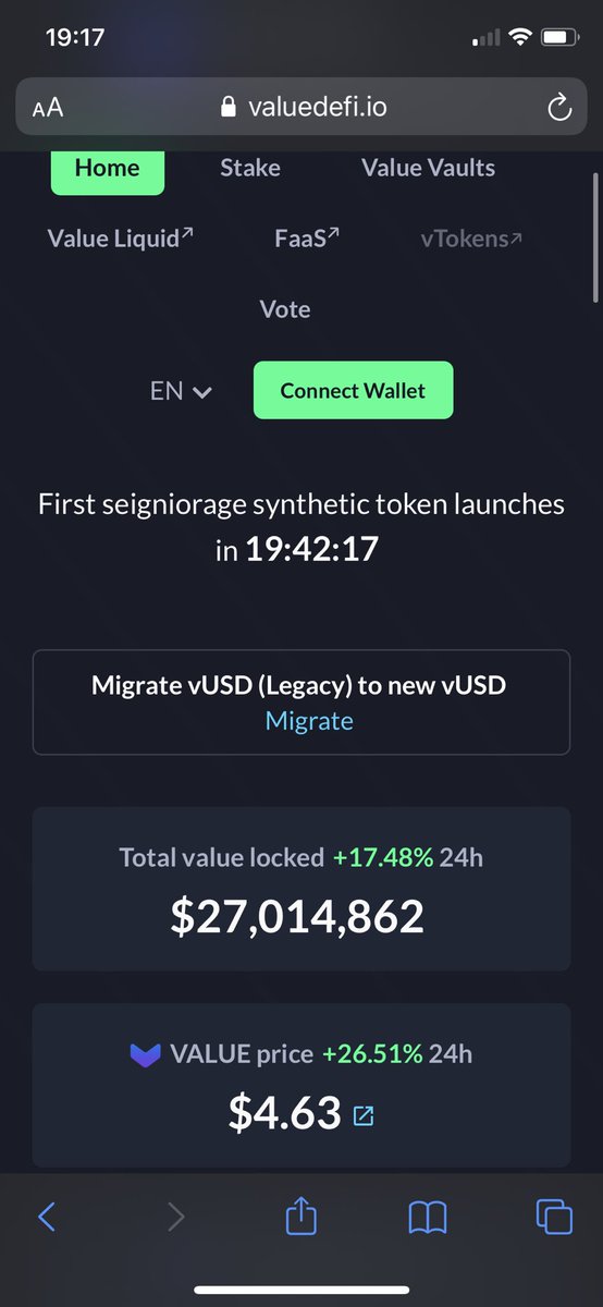 Wally_Alpha_Cat's tweet photo. I hope you hopped on the rocket plebs! $Value is just getting started! See you at 10$+ friends💥📈
#Bitcoin #DeFi #ValueArmy https://t.co/VHCEd6qLSq