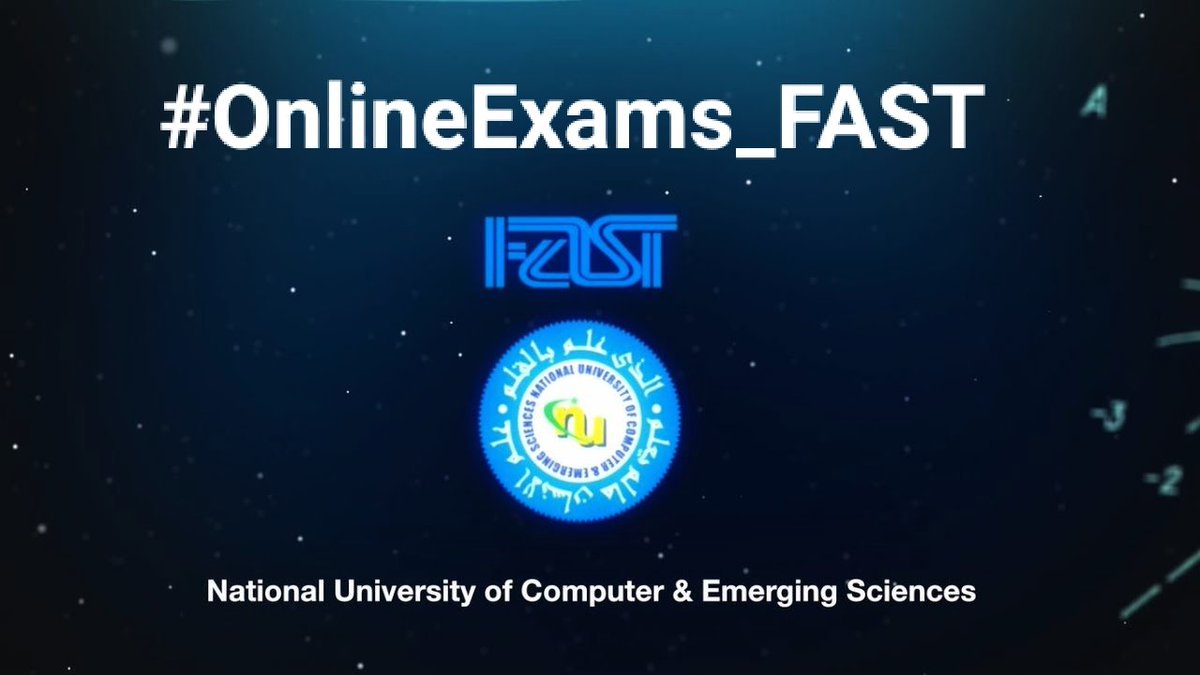 NotAliArslan's tweet photo. #OnlineExams_FAST https://t.co/FQRJrVLPS3
