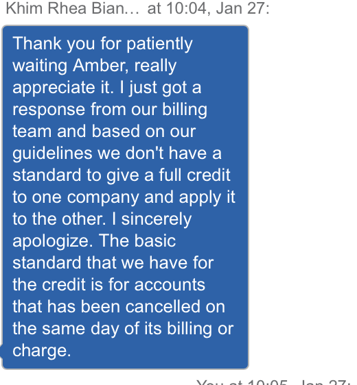 amberknowshomes's tweet photo. @sasan_goodarzi Hi! I accidentally have been paying on two accounts (one I never used) and I struggling to get a credit or reimbursement from you people in the chat box.  Would love some help! https://t.co/MOMIlwpSLX