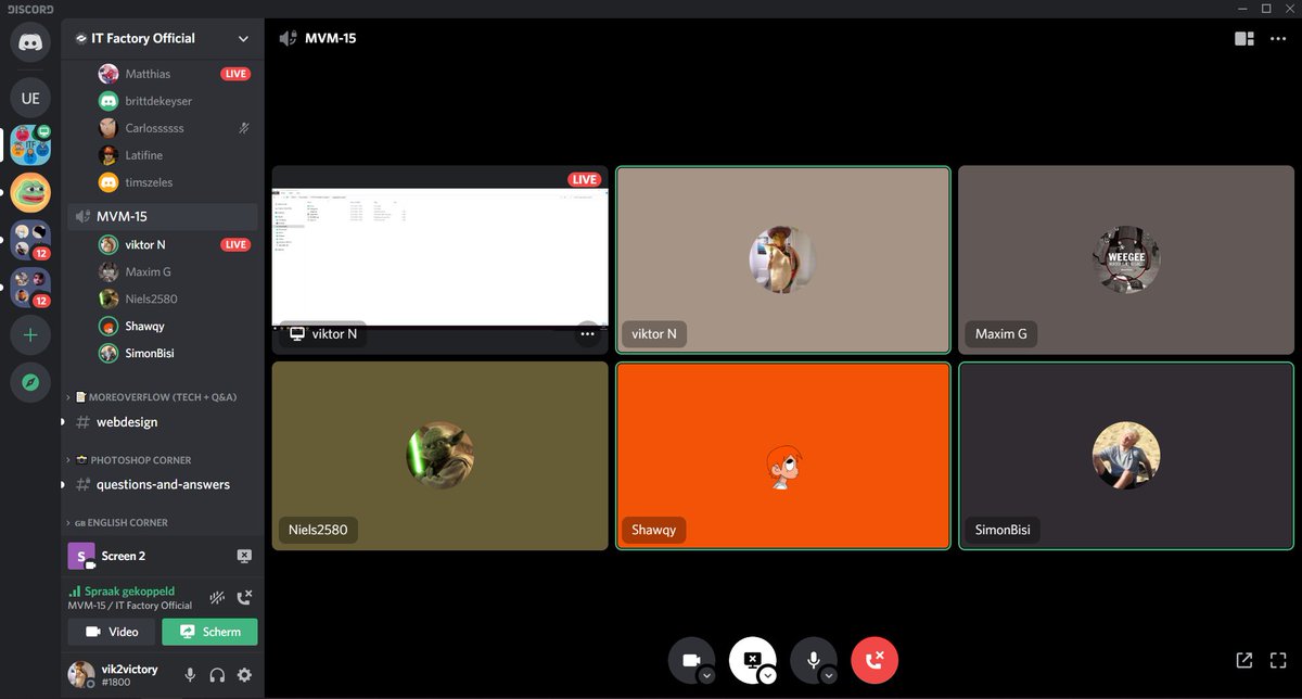 CapDesign2's tweet image. het team van CapDesign bestaande uit Shawqy Shenkels, Simon Bisi, Niels Bellens, Maxim Gijsels en Viktor Nagels. Is vandaag begonnen aan een project voor MoedersVoorMoeders om hun een nieuwe website te bezorgen. 

#thomasmore #itfactory #orientationproject #moedersvoormoeders