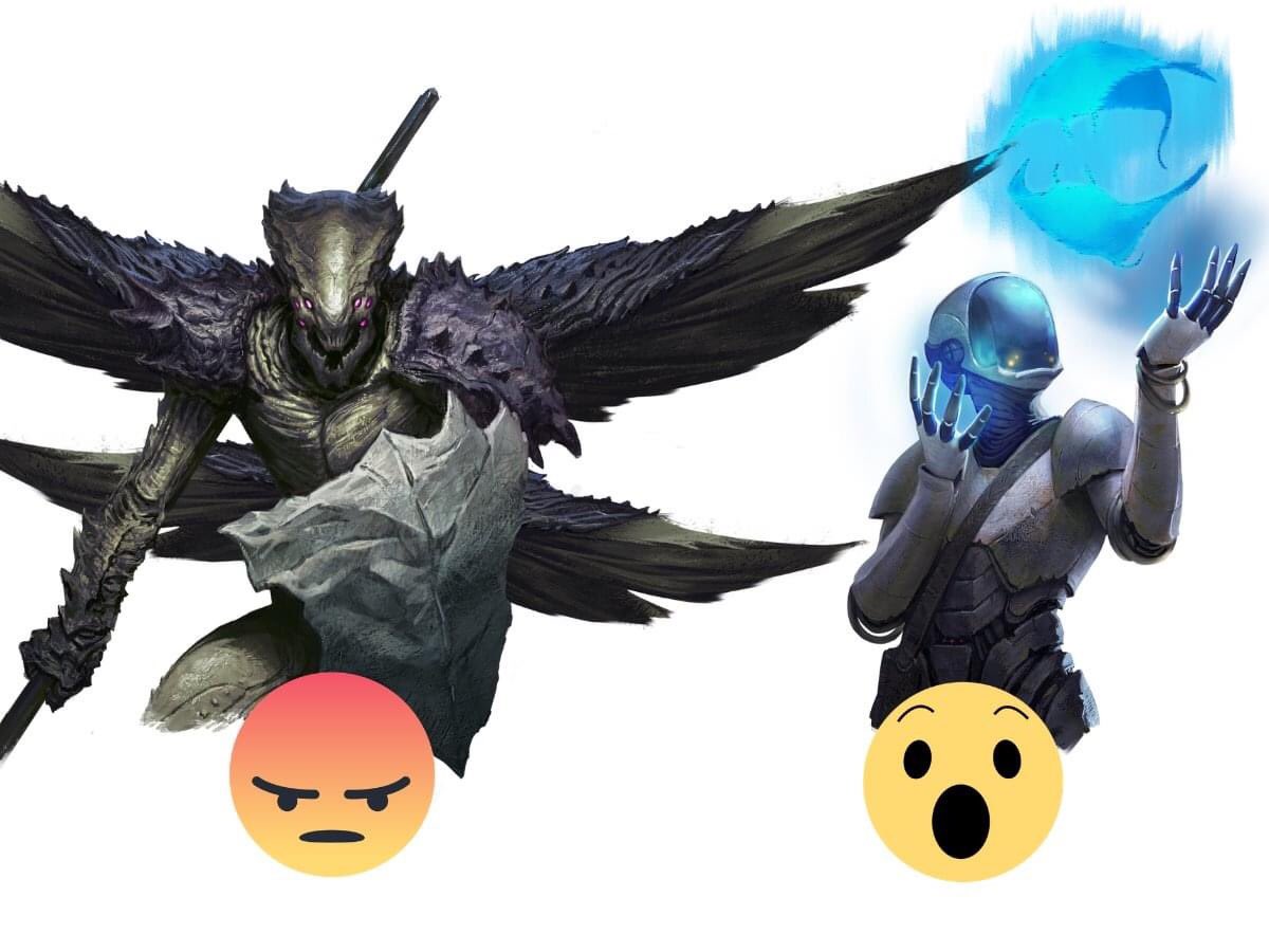 TinHat_Games's tweet photo. ๐ก arthropoid WARRIOR
or
๐ฎ mechasuit ONEIROPHANT?
๐ https://t.co/cbwuihxAYY
#xenoscape #scifi #scifiart #raypunk #survival #robot #ttrpg #rpg #gdr #kickstarterttrpg #kickstartergame https://t.co/6SnAOROCLy