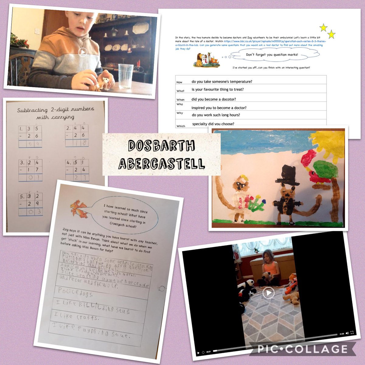 YCroesgoch's tweet photo. Edrychwch ar yr holl gwaith gwych roedd Dosbarth Abercastell wedi gwneud wythnos diwethaf!👇🏼
Take a look at the fantastic work Dosbarth Abercastell completed last week!👇🏼
Da iawn blant ��� https://t.co/7CHWP6OL8L