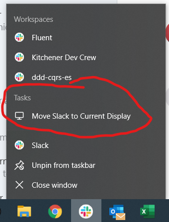 digitalthumbs's tweet image. I need every Windows App developer to normalize this across every Application they build, or better yet, can @Windows just make this a standard task for all taskbar jump lists?

Shout out to @SlackHQ development for adding this and enlightening me!