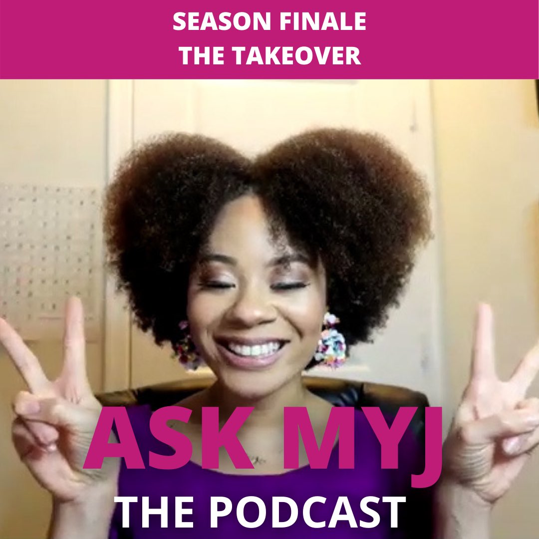 AskMyjThePod's tweet photo. Ask Myj The Podcast Season Finale “The Takeover” is out now! To celebrate the 1 year anniversary and season finale of Ask Myj The Podcast, supporters of the podcast takeover the final episode in the season and share what they love about Ask Myj The Podcast. Link in bio. https://t.co/US34rbvxLN