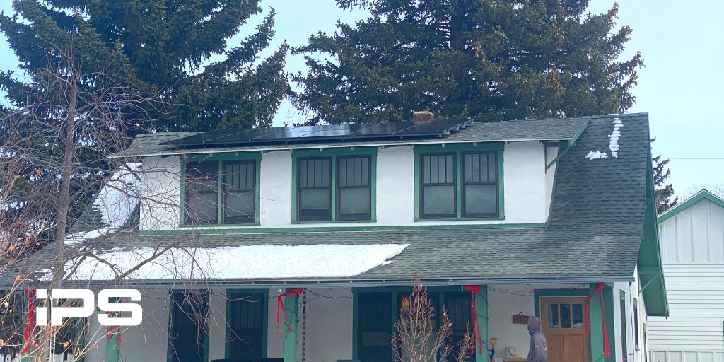 Here's another recent residential install in #Bozeman that passed final inspection. This  3.84 kW #homesolar array features 12 Silfab solar modules and a SolarEdge inverter. Great job, team!