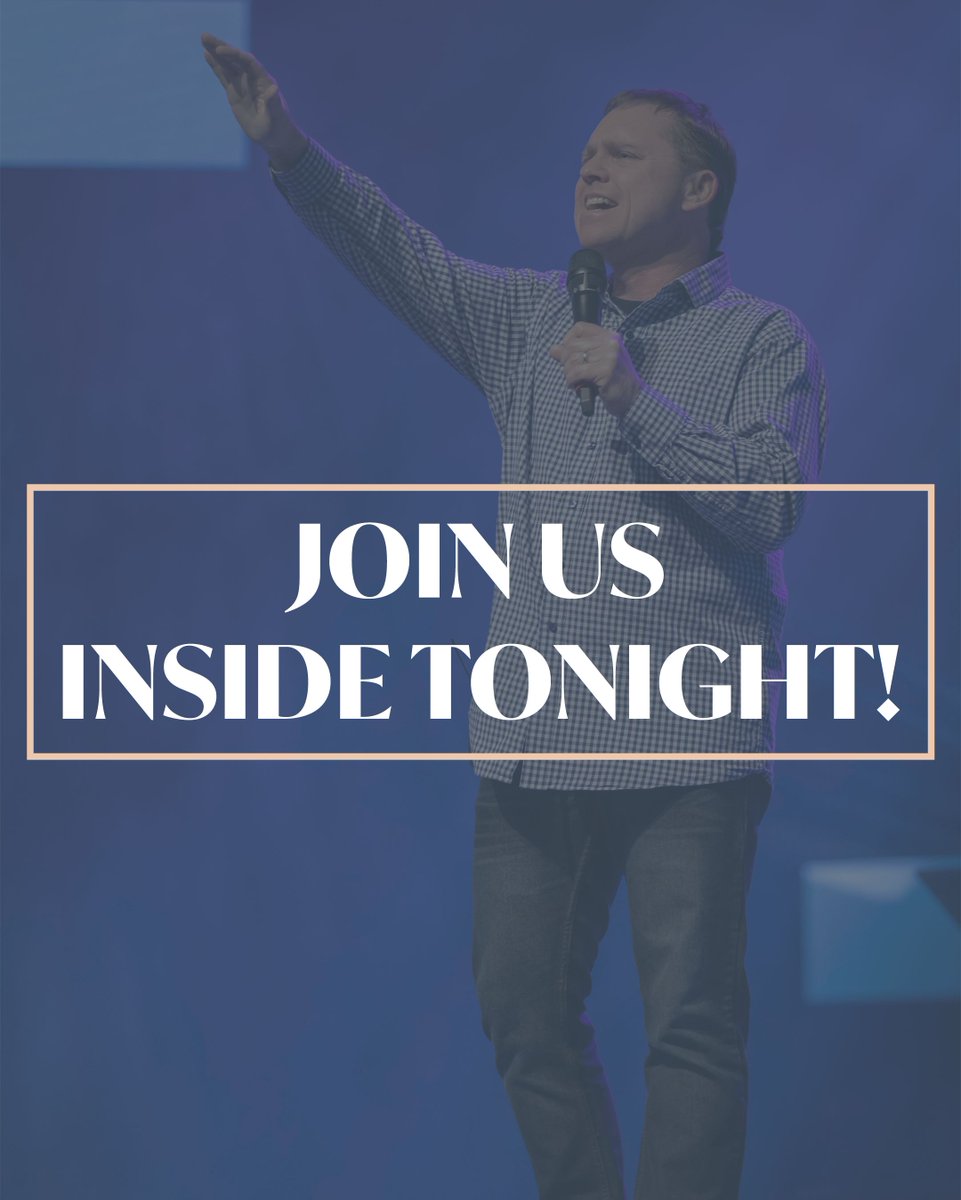 Join us in Three Crosses Sanctuary tonight for service! We will have food trucks again this week and they will be located outside of All Nations. Our High School students will be located in All Nations and our Junior High students will be located in New Harvest. See you tonight!