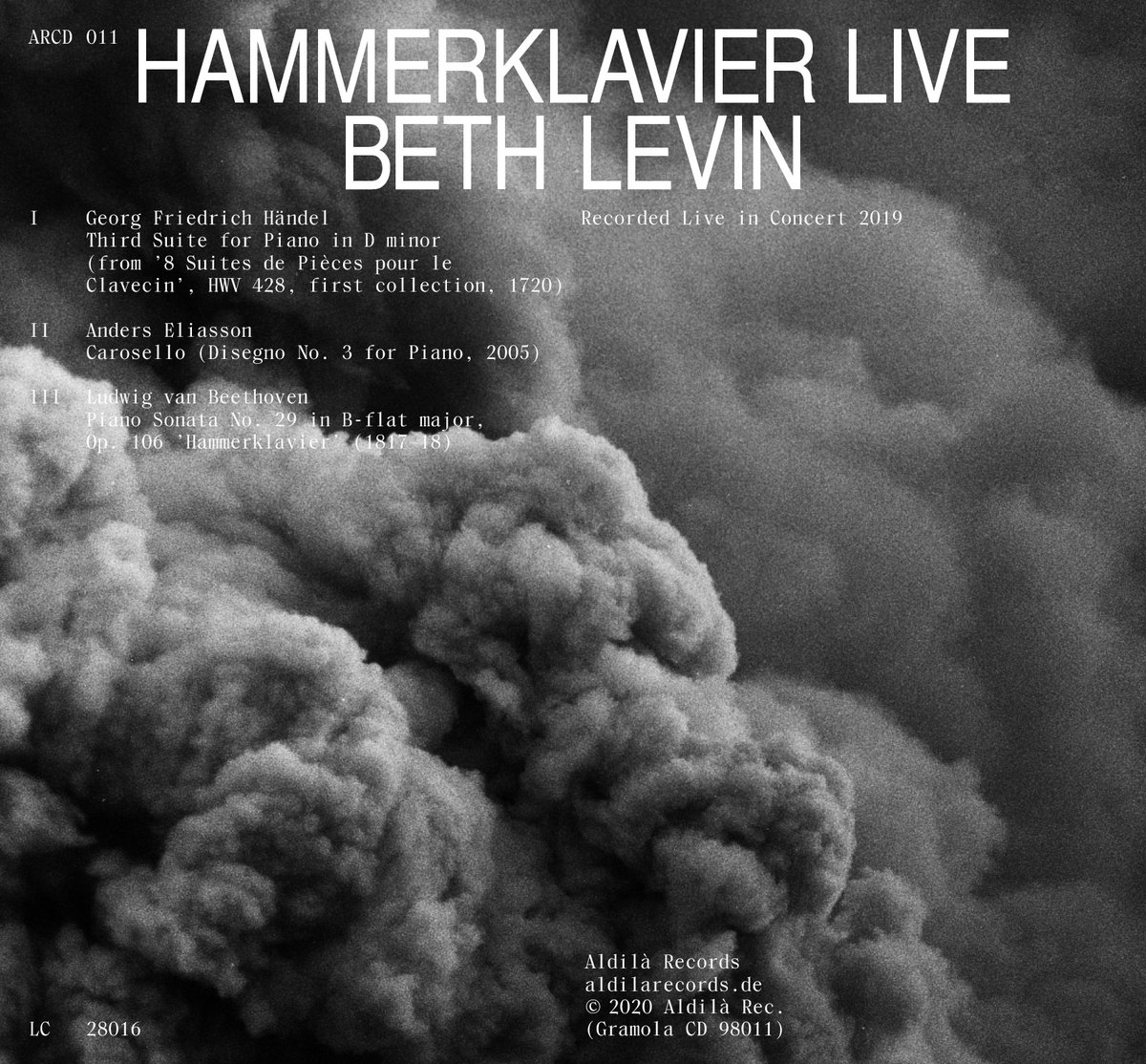 alannamstone's tweet photo. Grand thanks to Ron @ #Textura for an absolutely gorgeous review of #BethLevin's #HammerklavierLive on Aldila Records! Congrats @op109!
https://t.co/oBYxpP2lHe https://t.co/vk1iNZ2Aox