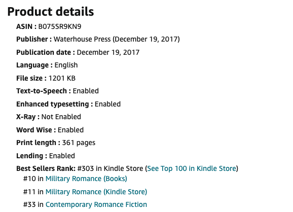 Haven't been much for bawling about anything lately except  the gym closures--but y'all cracked my shell wide open by making Z and Rayna hit Top 10 in Military Romance. So much gratitude!! And yeah...tears... #MilitaryRomance #SteamyRomance #HonorBoundseries