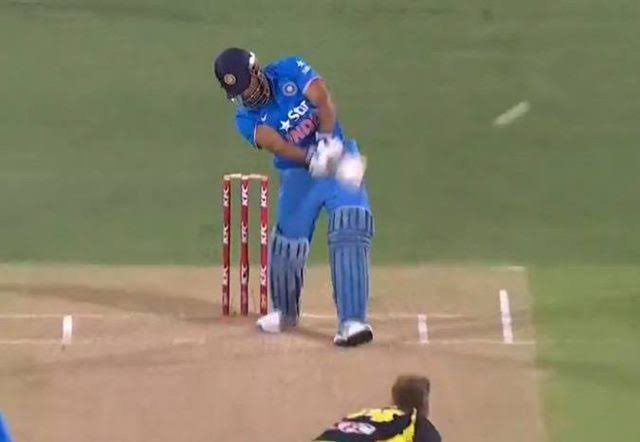 Mahi's helicopter 