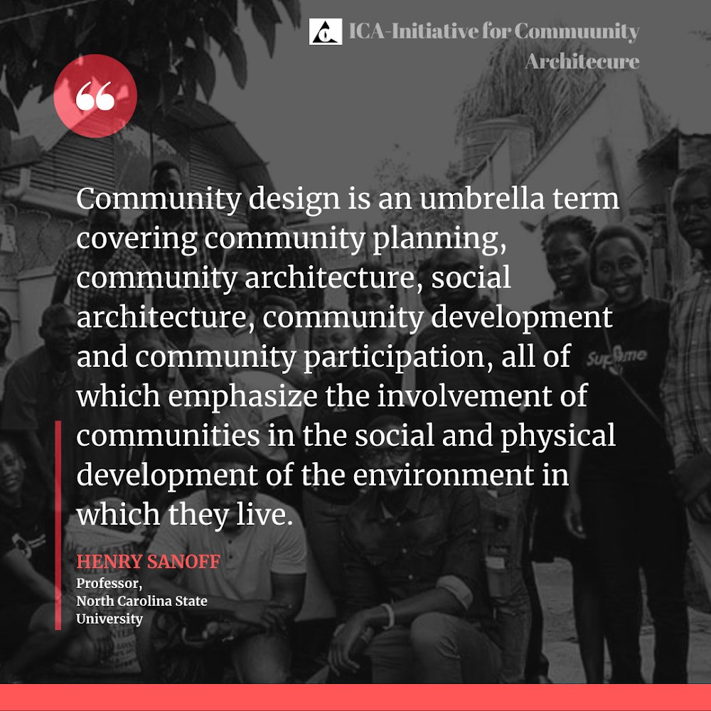 What is Community architecture/design about?
#EmpowerThroughDesign