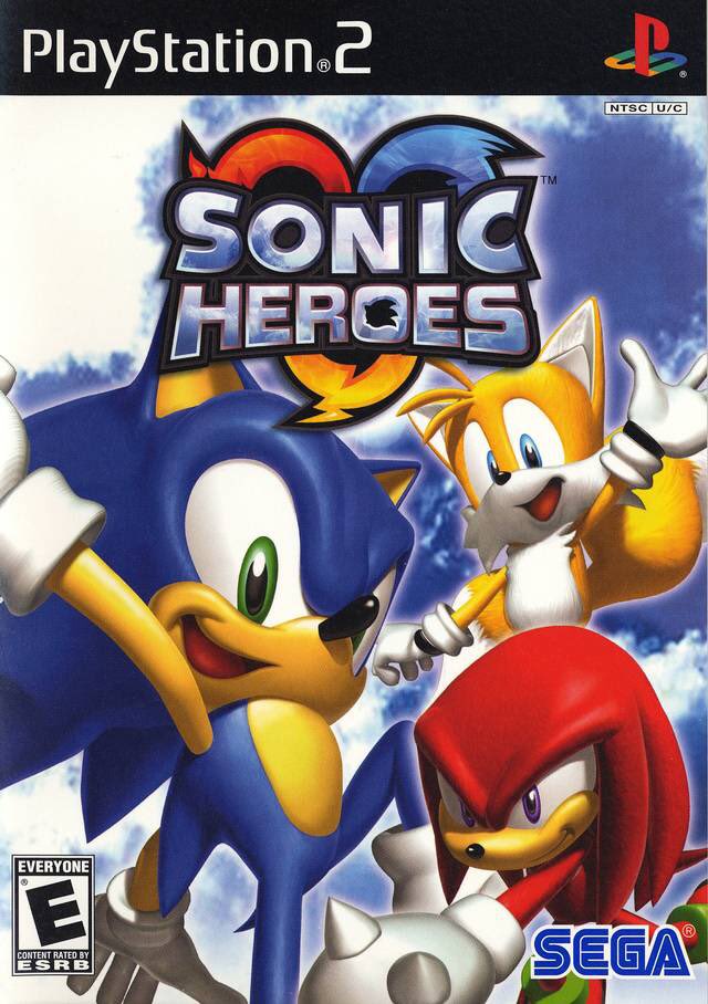 OnThisDayGaming's tweet image. Sonic Heroes for PS2 &amp;amp; Xbox was released on this day in North America, 17 years ago (2004)