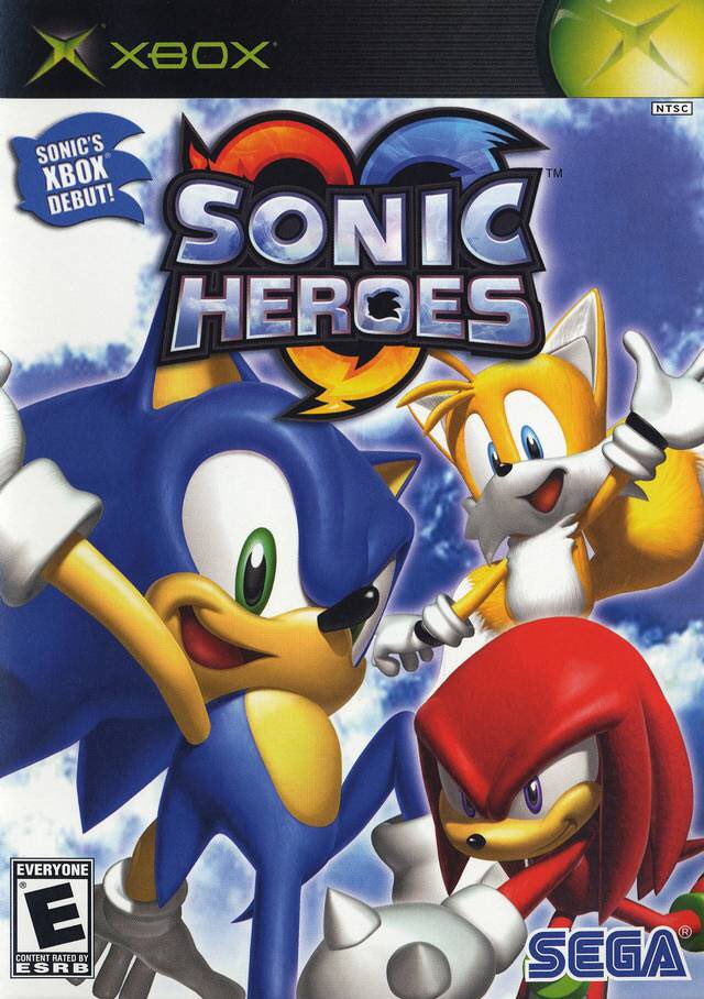 OnThisDayGaming's tweet image. Sonic Heroes for PS2 &amp;amp; Xbox was released on this day in North America, 17 years ago (2004)