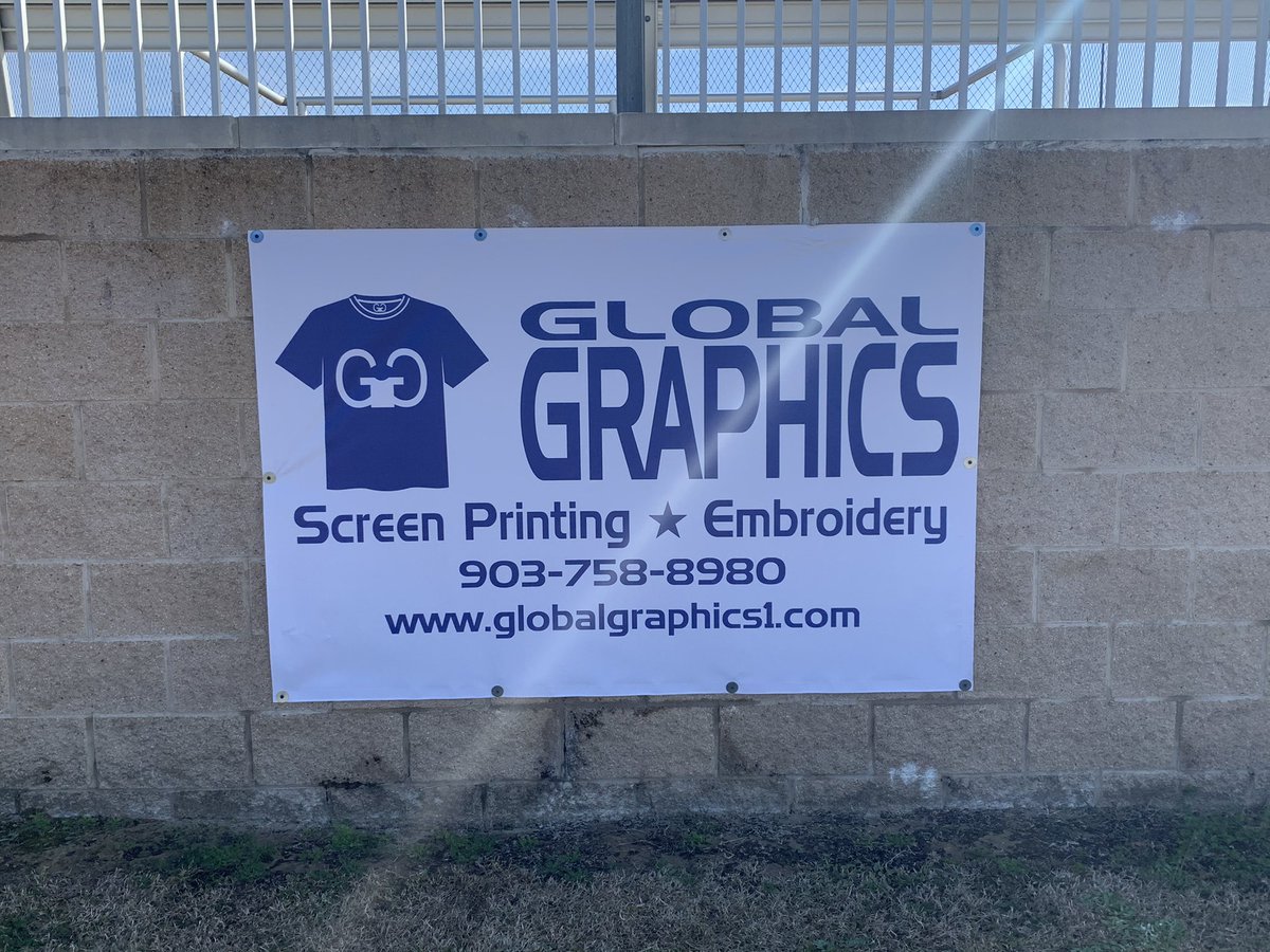 LETUAthletics's tweet photo. Thank you #GlobalGraphics for your support of the YellowJackets. https://t.co/WnNDCjXliO