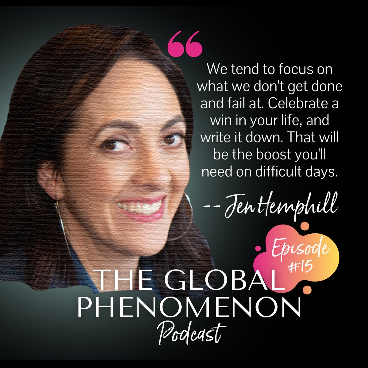 tgphenomenon's tweet photo. Honest conversations about the world of online coaching. Listen on your favorite podcasting app by searching for "The Global Phenomenon." Episode 15 with @jenhemphill

 #onlinecoaching #coach #businesscoach https://t.co/sU0lm1dAvx