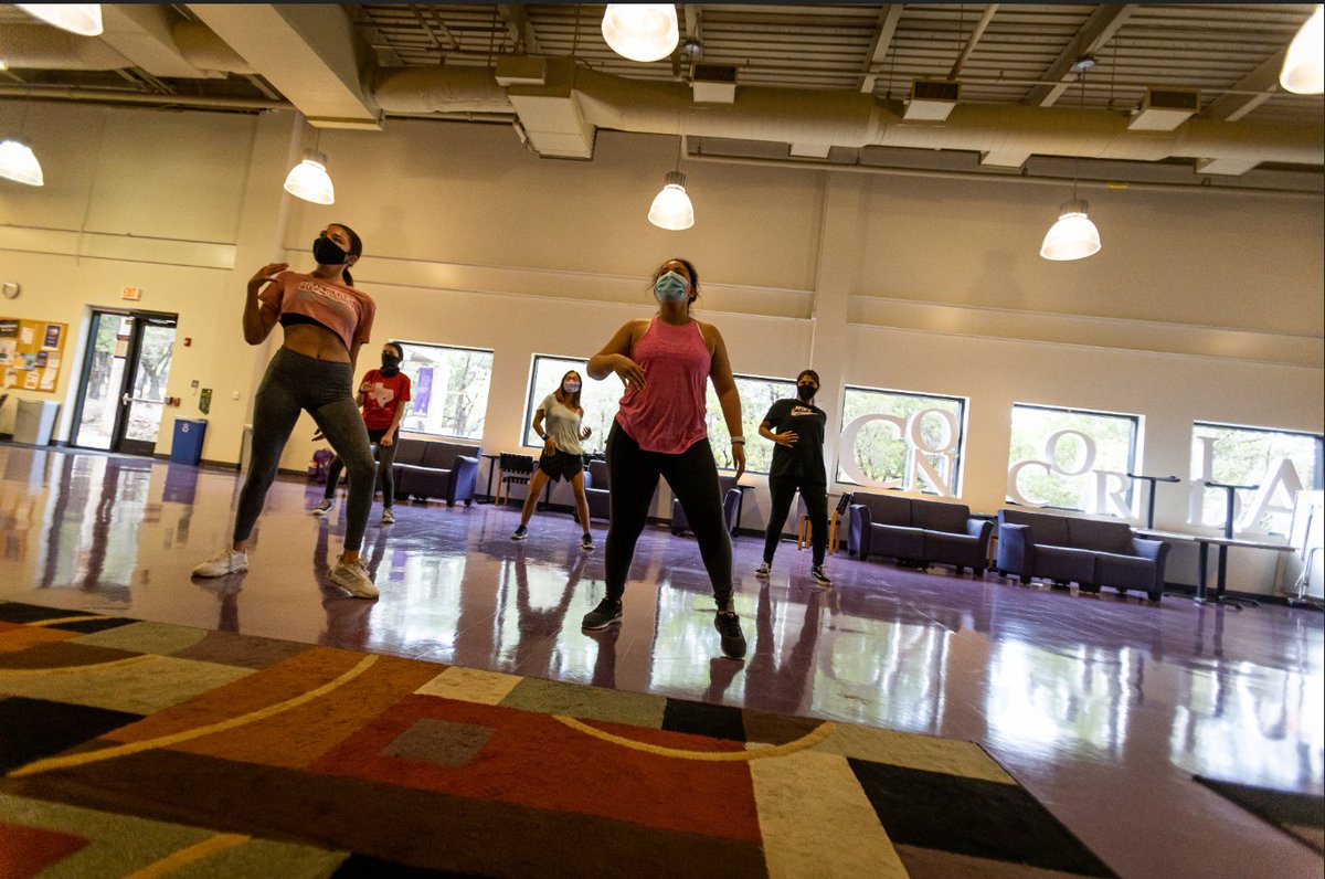concordiatx's tweet photo. Let's dance, Tornados! 💃 

CTX Dance is one of @CTXstudentlife's newest student organizations and focuses on bringing dancers and enthusiasts together!

Join CTX Dance tomorrow at 5:00 p.m. for yoga! Bring a mat, mask and your energy! RSVP below! https://t.co/yiSd0OArfK https://t.co/ptXYDR1T7A
