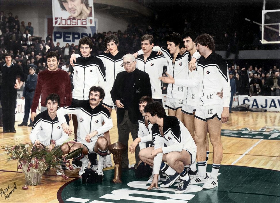 FCTimeNations's tweet photo. Basketball club Partizan, 1977/78 https://t.co/ikIxY6Pc4b