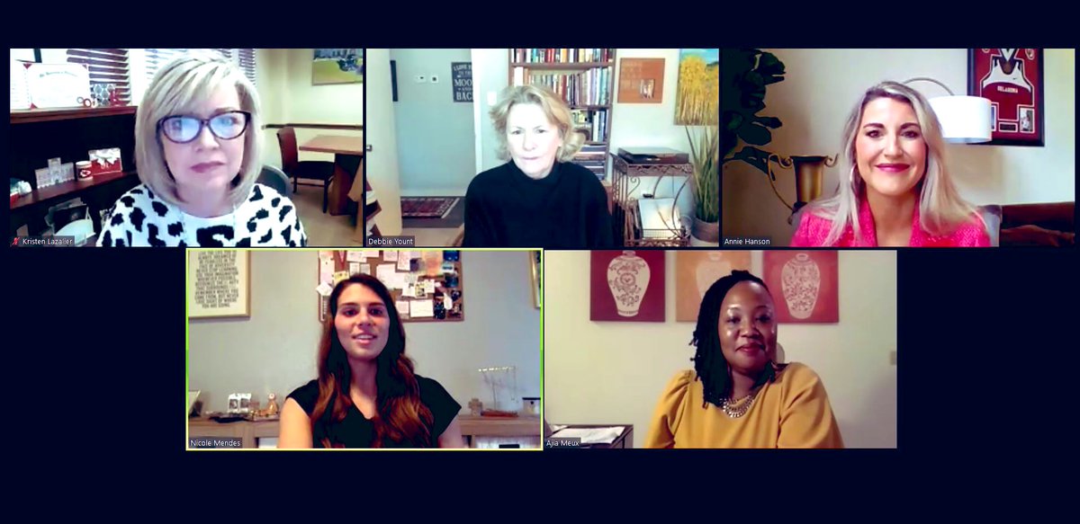 Talk about #WomenOfExcellence! Today’s virtual event hosted by @OU_Athletics and @ou_advancement was both inspiring and informative! 

Interested in supporting an important initiative that was discussed today? You can click below. 👇🏼

🏆 bit.ly/OUICF20