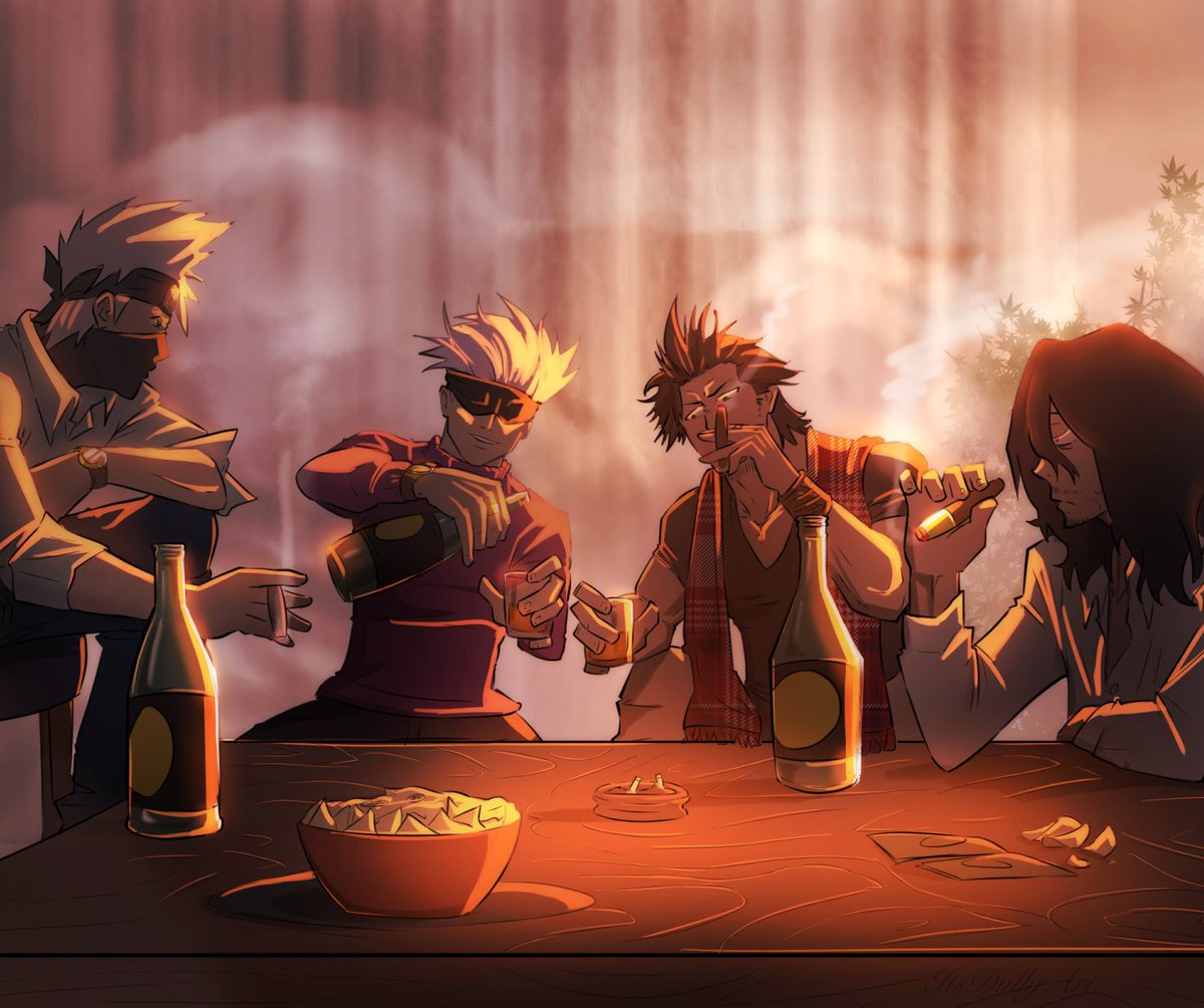 itsdullyart's tweet image. @itsdullyart here! I call this "Meeting of the Senseis " print/framed poster available LINK IN BIO 
.
.
.
.
#jujutsukaisen #naruto #blackclover #bokunoheroacademia #bnha #mha #bokunohero #myheroacademia #art #Anime #animeart #animedrawing #manga