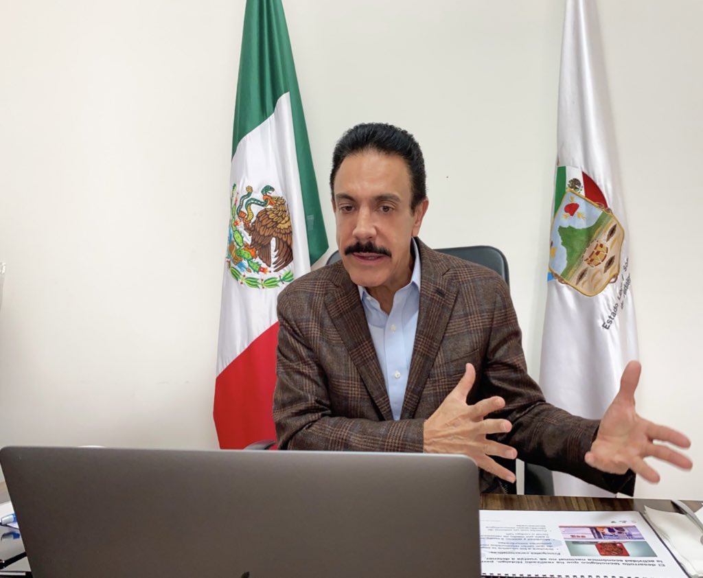 omarfayad's tweet photo. Presenté el proyecto de la #CartillaDeVacunaciónBiométrica en la LX Reunión Plenaria de la @CONAGO_oficial; este desarrollo tecnológico tiene la finalidad de sumar esfuerzos con el @GobiernoMX y las entidades federativas en el control del #COVID19. https://t.co/FtsED6XujS