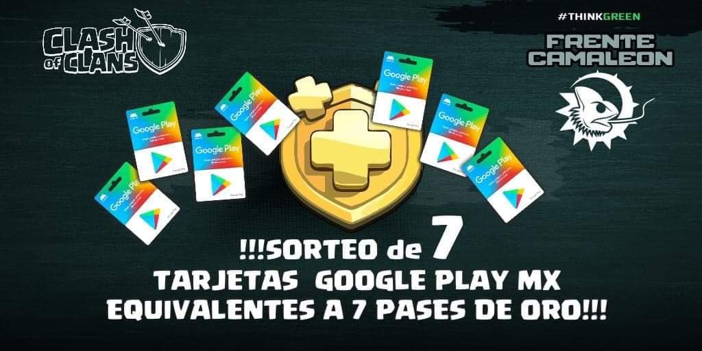 🔥SORTEO🔥
#ClashOfClans 

🎁7 Pases de Oro✅
Solo debes hacer esto:
🛡Seguir a <a href="/CamaleonFrente/">Frente Camaleón</a> 
🛡Seguir a <a href="/LeyenOscura_CoC/">LeyendaOscura</a> 
🛡Seguir a <a href="/shioNwu/">shioN🔥</a> 
✅RT y Tag a 2 amigos

Revelaremos a los ganadores en la Final de Torneo de Fuego este 4 de Febrero
Suerte y que ganes⚔️
Fuegooo🤟🏼🔥