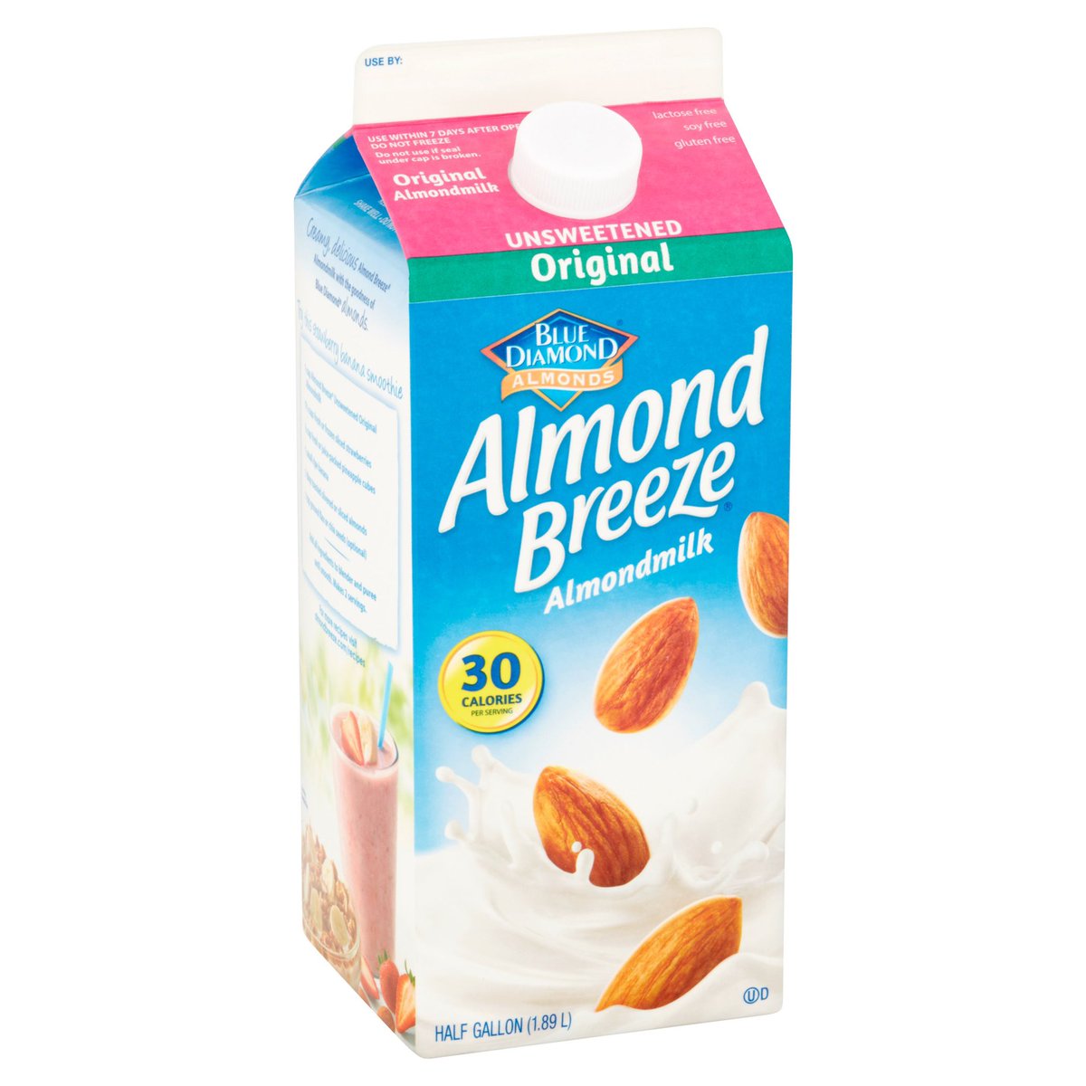  unsweetened almond milkI use this religiously for smoothies, oatmeal, and coffee, so I’m ALWAYS buying it. 30 cals a cup babey! Another generic thing, but the cheapest ones are usually like $2-3 depending on brand + size. The unrefrigerated ones (left) are usually cheaper.