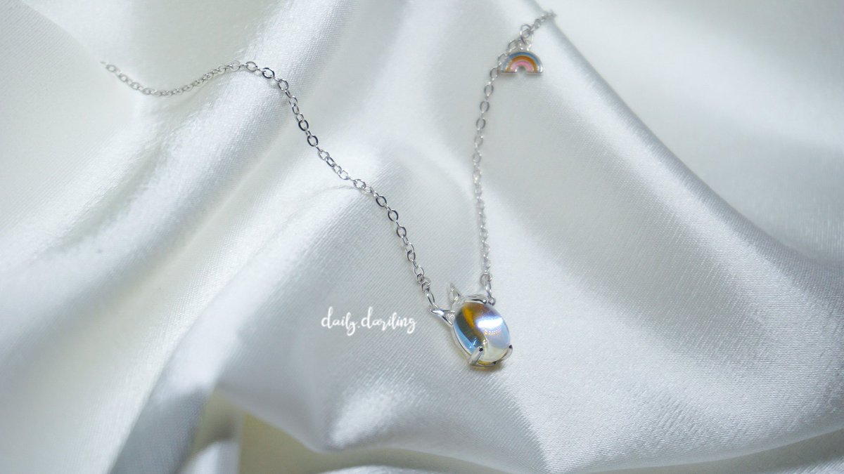 DarlingDaily's tweet photo. Daily Darling is coming!✨✨ 

สร้อยยูนิคอร์นเรนโบว์ 🦄🦄

น่ารักสดใสไปกับน้องยูนิคอร์นต้อนรับปีใหม่!

🔸 สร้อยเงินแท้ 92.5% ขนาดความยาว 16”
🔸ใส่อาบน้ำได้ ไม่ลอก
🔸สี : เงิน
🔸ราคา : 259 บ.

สั่งซื้อ DM ได้เลยค่ะ❤️🌟
#ขายของออนไลน์ #สร้อยคอ #ถูกและดีบอกต่อ #แฟชั่นเกาหลี https://t.co/aiqduGQcxi