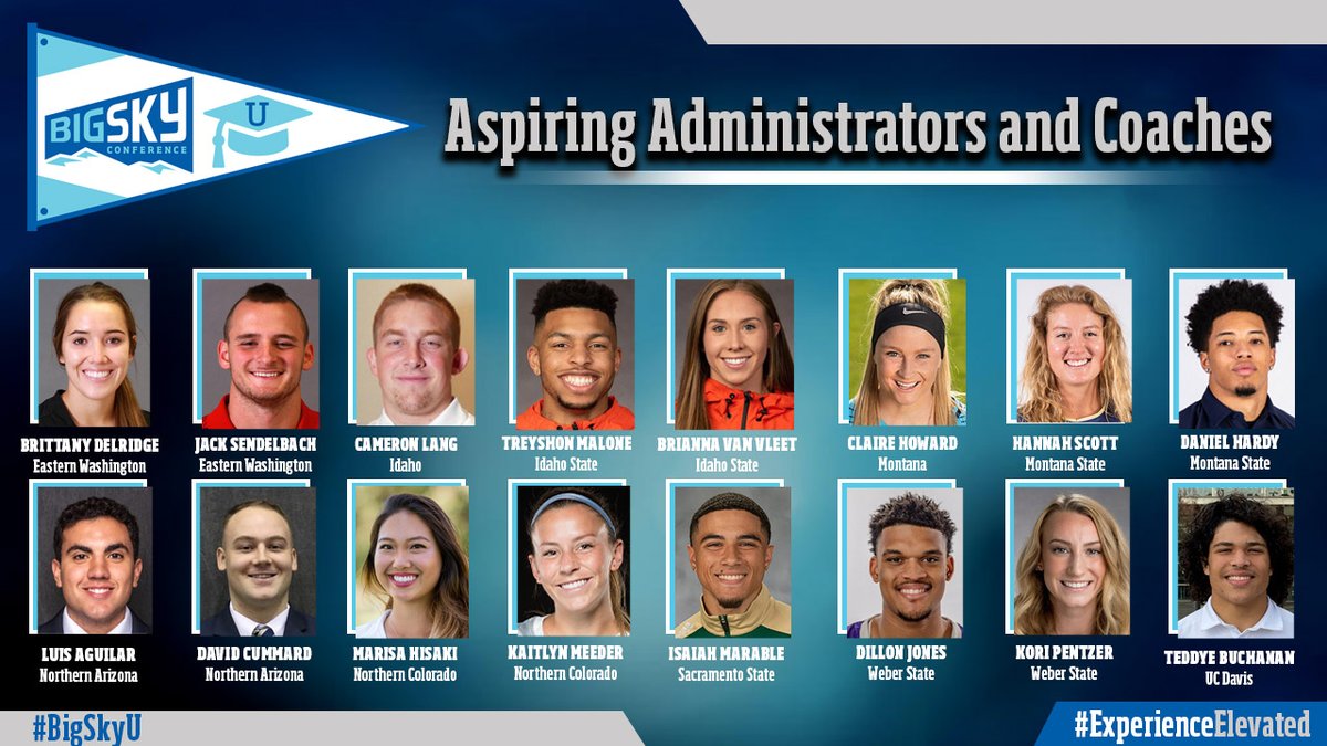 BigSkyConf's tweet image. We&apos;re excited to announce the 2020-21 #BigSkyU participants! This opportunity will focus on leadership and professional development for the four cohorts.

Read More 👉bit.ly/3qVqcNa
&quot;Big Sky U&quot; Central 👉 bit.ly/3iUg9oO

#ExperienceElevated