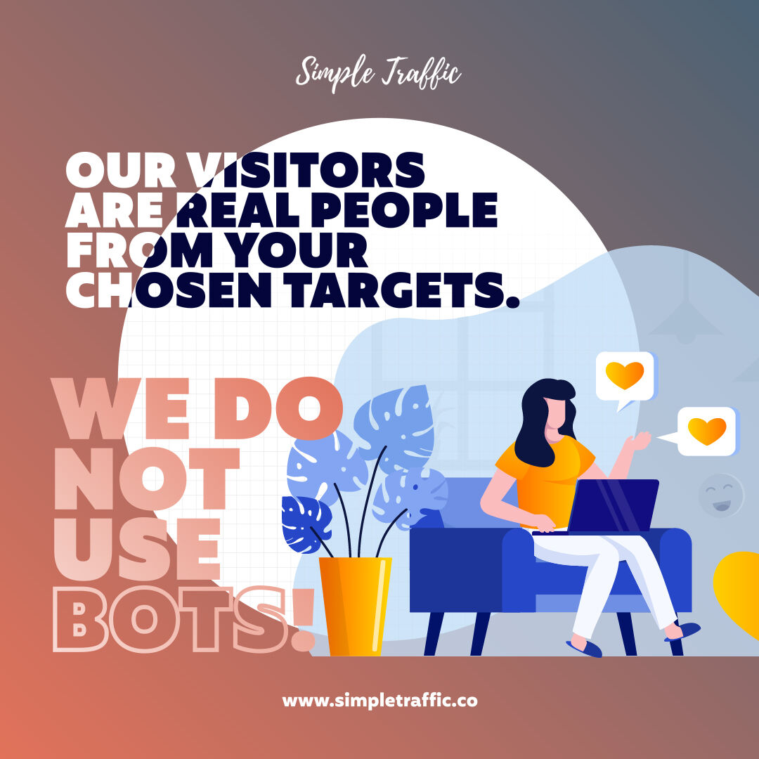simple_traffic's tweet image. This traffic is more relevant and it delivers higher quality leads. Contact us now!

#websitetraffic #digitalmarketing #seo #website #websitedesign #websitedevelopment #websitetips #marketing #websitemarketing #websites #websitedesigning #searchengineoptimization #websitelaunch