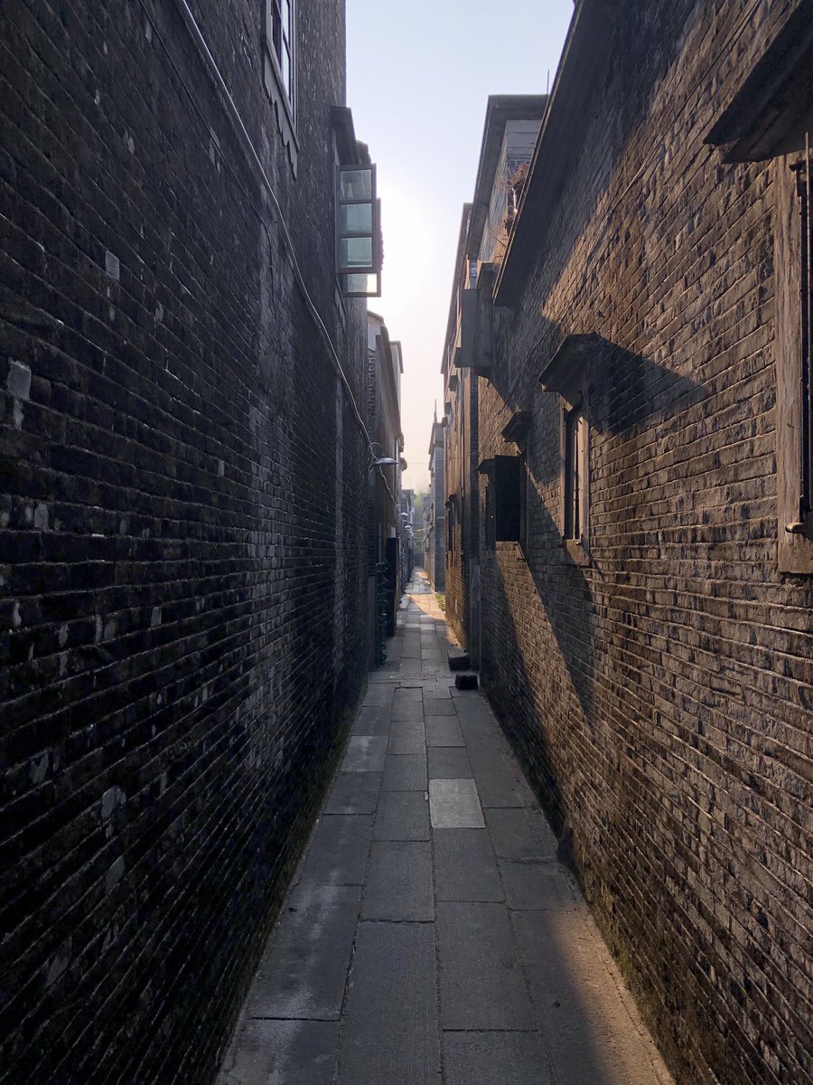 AntiokhosE's tweet image. Creeping down the streets and alleyways of Kaiping’s overgrown old villages....