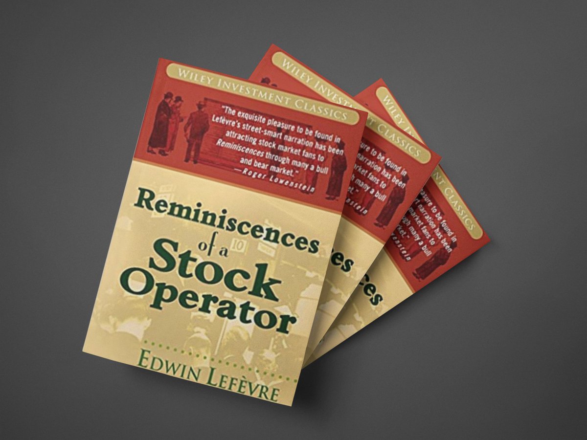 TraderLion's tweet image. TL's 2nd #GIVEAWAY 

📚Reminiscences of a Stock Operator📚

✅ 10 copies!
✅ 10 winners!

How to enter:
🔂 Retweet this tweet
👍🏼 Follow us

Winners chosen on January 31st🎉