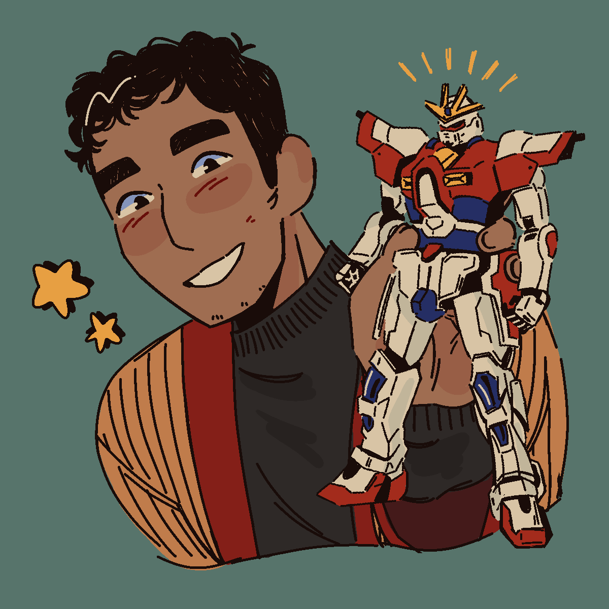 gutstosis's tweet photo. #serizawaweek #serizawaweek2021 day 3 - hobbies
everyone look at his gundam!!!!! https://t.co/jw8Jmo4Bu5