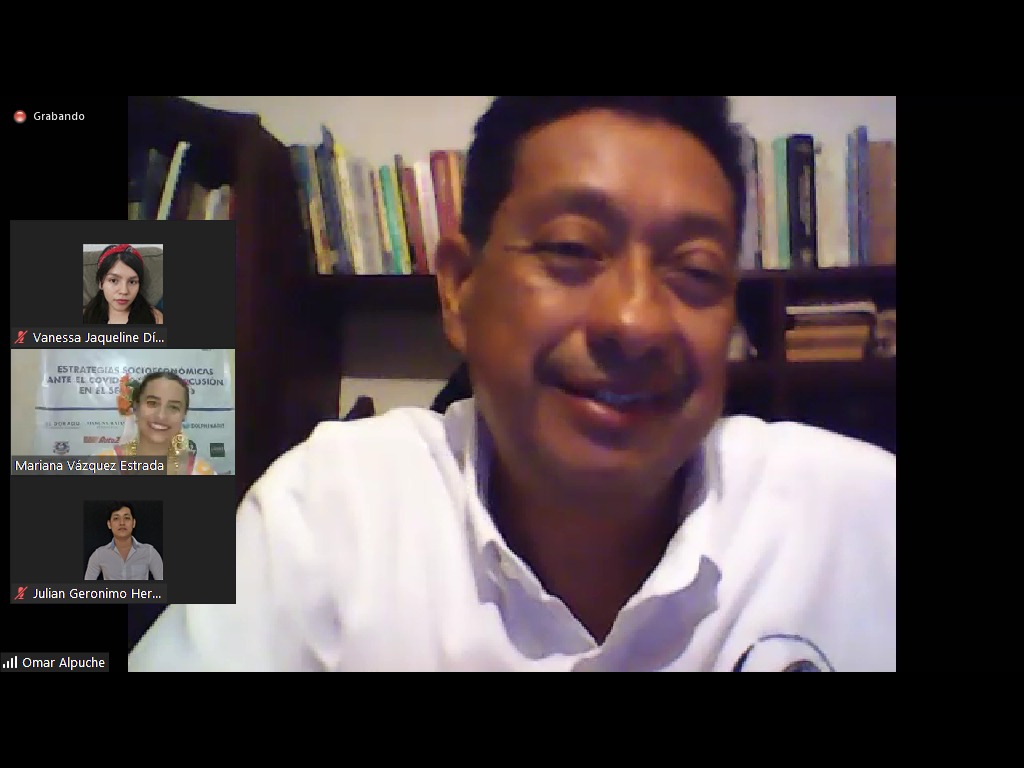 Concluimos nuestro ciclo de conferencias ✨🌴 Estratégias socioeconómicas ante el #COVID19 y su repercusión en el sector turístico🌴
Muchas gracias profesor por habernos impulsado a realizar un estupendo evento!
<a href="/omaralpuche/">omar alpuche leal</a> <a href="/MarianaVazquezE/">🌊✨</a> <a href="/cristinazuetar/">Cris</a> <a href="/TecNM_Cancun/">@TecNM_Cancun</a>