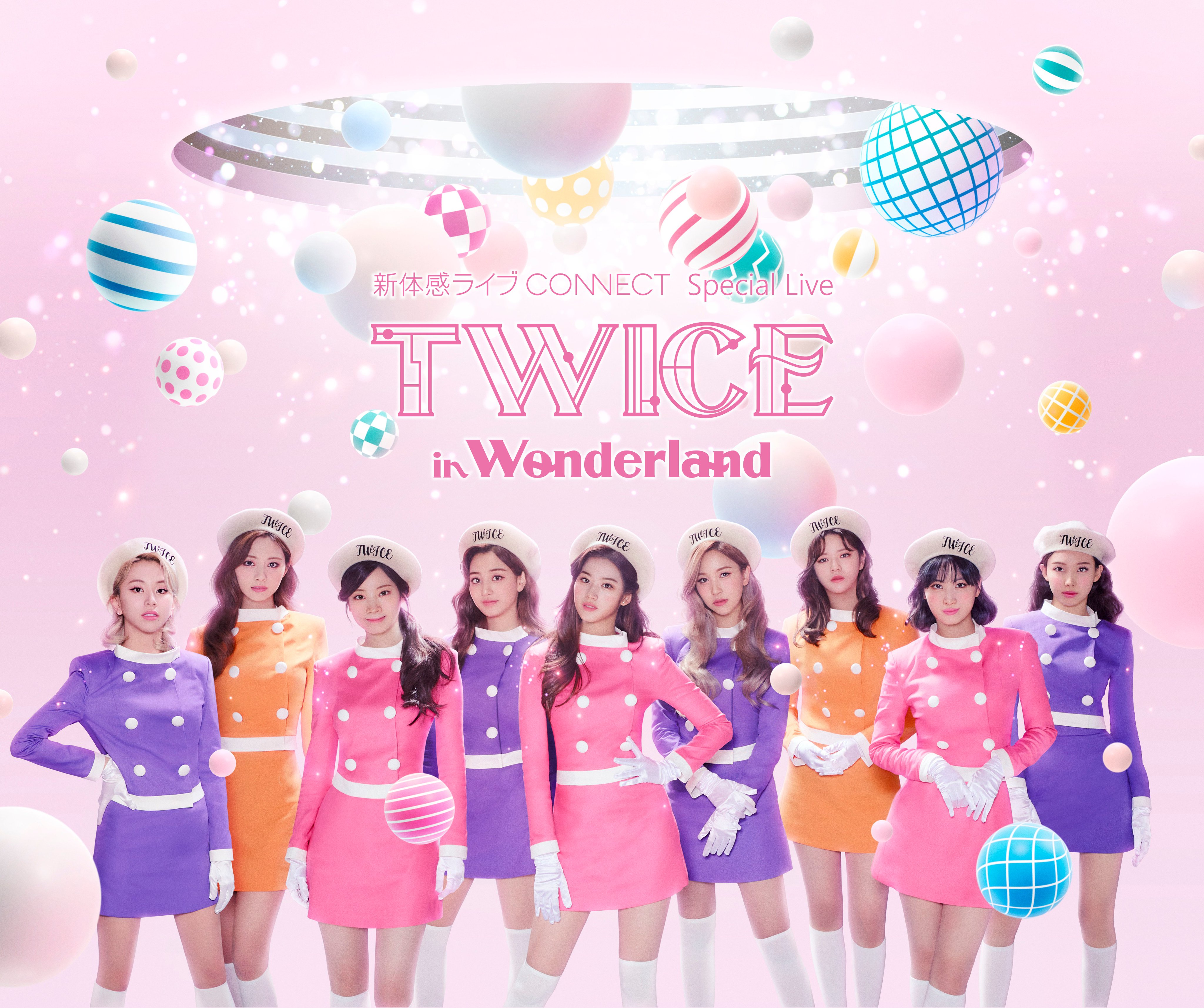 Twice Japan Official 新体感ライブ Connect Special Live Twice In Wonderland のメインビジュアルが公開されました 3月6日 土 19 00 オンラインライブで一緒に楽しみましょう T Co Lyqouosjac Twice Twiceinwonderland Online Live