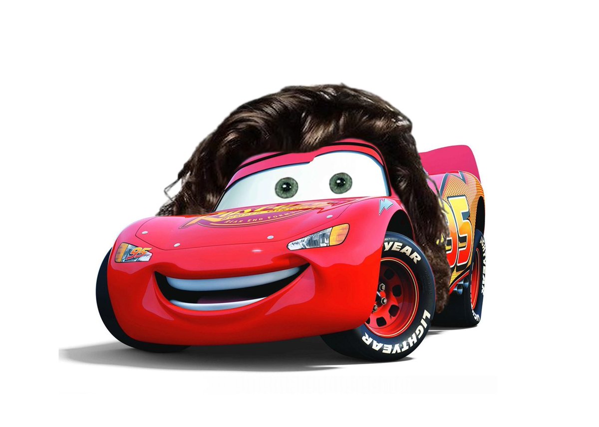 harry as lighting mcqueen