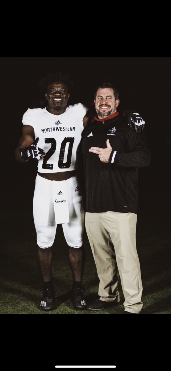 had great time at Northwestern Oklahoma State University!! 🔴⚫️
<a href="/nwosufootball/">Ranger Football</a> <a href="/mattdwalter/">Coach Matt Walter</a> 
#RRR #RangersFamily #LLSho🕊
