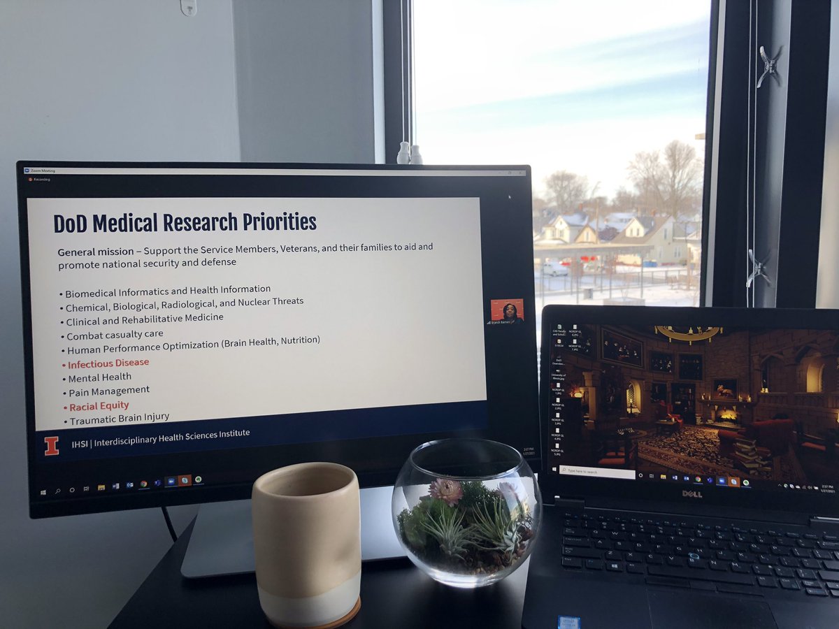 DrHassevoort's tweet image. Spent the morning with my research development colleagues at #NORDPGL and the afternoon with @IHSI_Brandi and @IHSI_Maggie talking to faculty about DoD funding. What a (virtual) world!