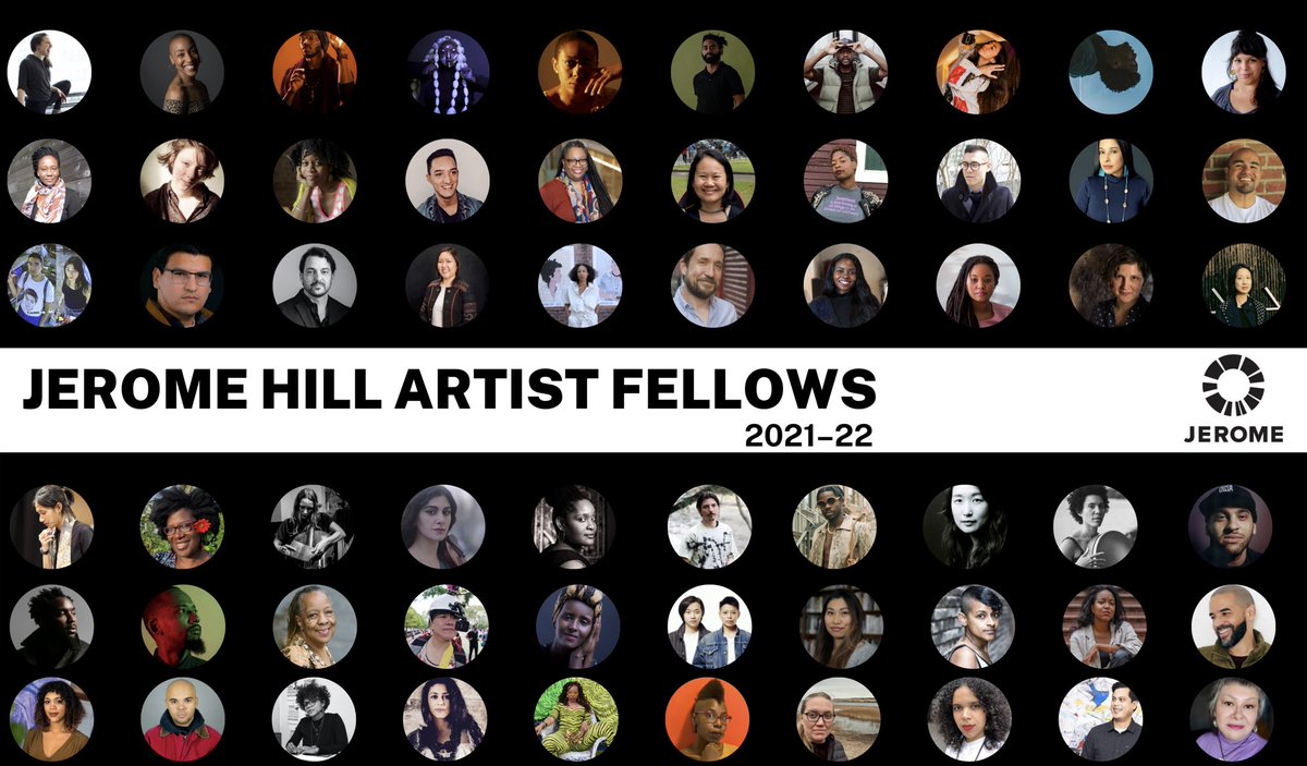 Congratulations to the 2021-22 Jerome Hill Artist Fellows, including ACF artists <a href="/jay_afrisando/">Jay Afrisando</a>, <a href="/The_Kashimana/">Kashimana</a>, @R3VOLTnUPRISE, and <a href="/AnaisMaviel/">ana ïsma viel</a>! Finalists include ACF MECA artist Queen Drea and <a href="/innovadotmu/">innova Recordings</a> artist @aliciaenvivo. Learn more at: jeromefdn.org/latest-jerome-…
