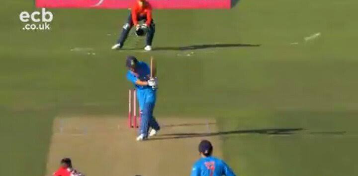 King Viv's midwicket flick for six