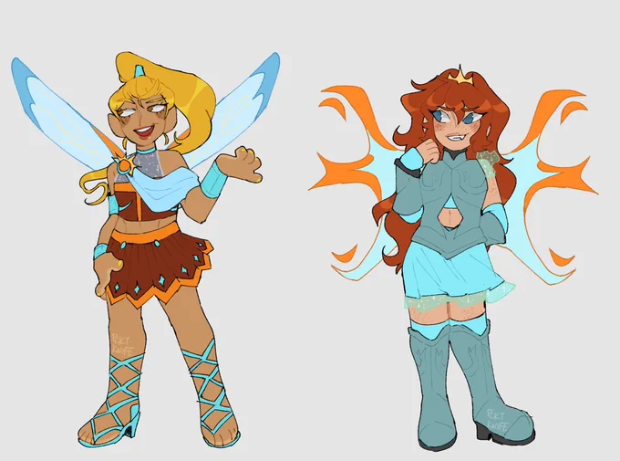 I didn't forget their wings dw! 