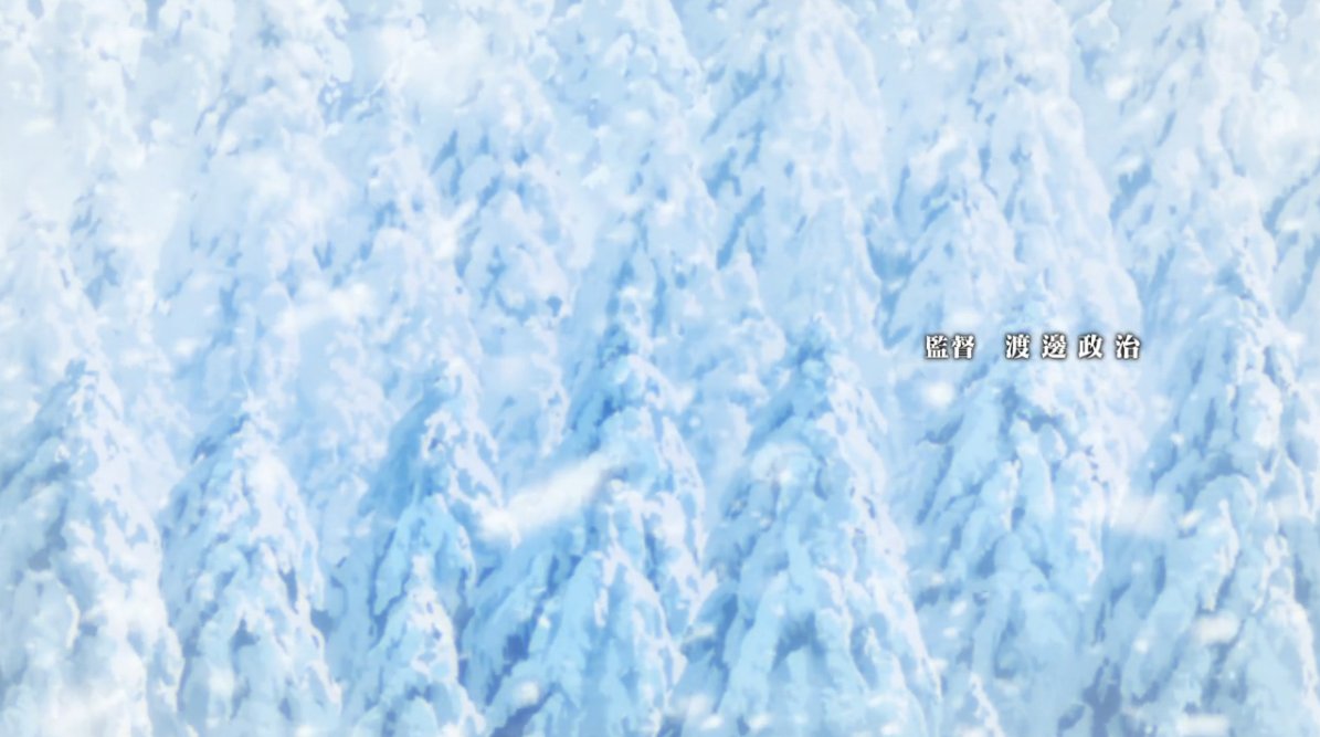 This episode had probably one of my favorite opening sequences/transitions so far, which felt almost cinematic and served to tie the Trial and the Frozen Bond movie together. We're finally getting the history of the snowscape which was the movie's setting!