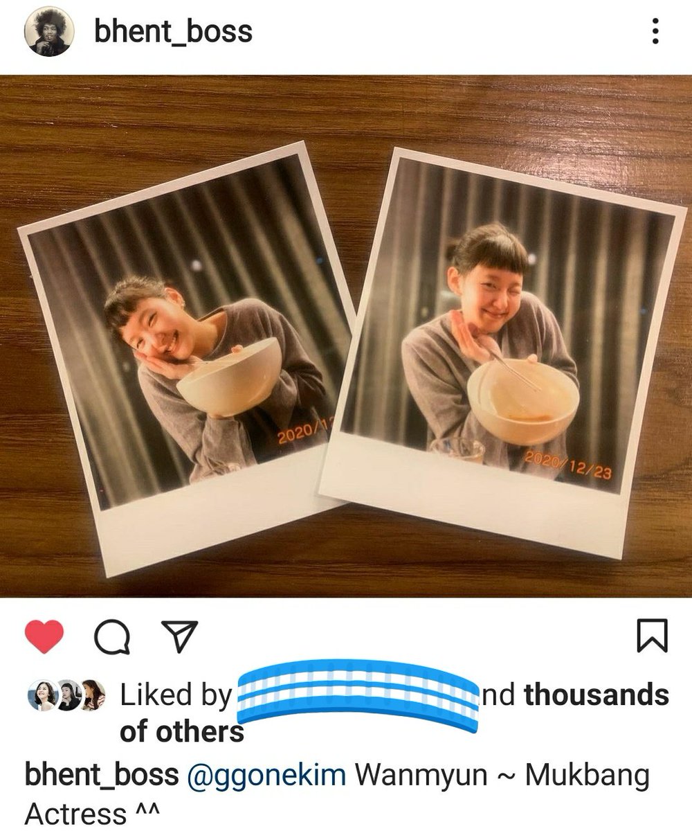 crissy_2207's tweet photo. #KimGoEun the mukbang actress says #bhboss 😍 she loves food so much yet never put on any weight. What's the secret Gon? https://t.co/fCUh1v7Cru