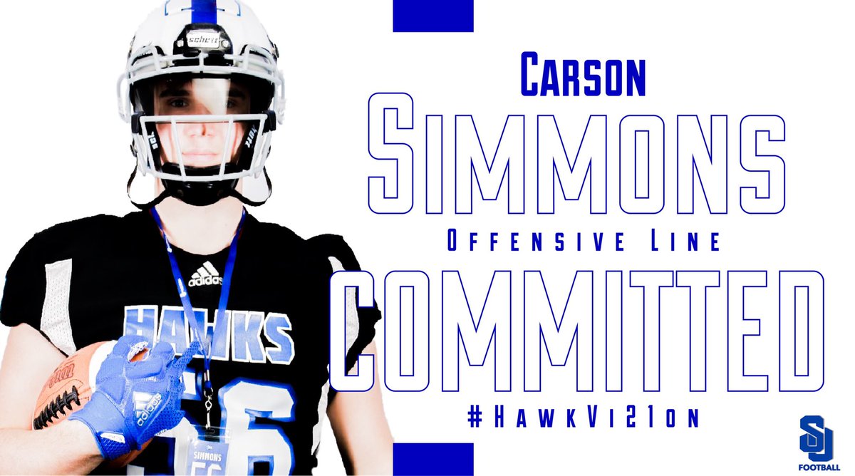 carson simmons (@carsonsimmons9) on Twitter photo After a great visit I’m excited to announce my commitment to Shorter University! I’d like to thank all the great coaches who have helped me along my path and who have put me in this position. <a href="/Shorter_FB/">Shorter Hawks Football</a> <a href="/Coach_B_Holzer/">Blaise Holzer</a> @SU_Coach_Robles <a href="/Coach_Boatright/">Jordan Boatright</a> <a href="/coachmorrison58/">Zach Morrison</a> After a great visit I’m excited to announce my commitment to Shorter University! I’d like to thank all the great coaches who have helped me along my path and who have put me in this position. <a href="/Shorter_FB/">Shorter Hawks Football</a> <a href="/Coach_B_Holzer/">Blaise Holzer</a> @SU_Coach_Robles <a href="/Coach_Boatright/">Jordan Boatright</a> <a href="/coachmorrison58/">Zach Morrison</a>