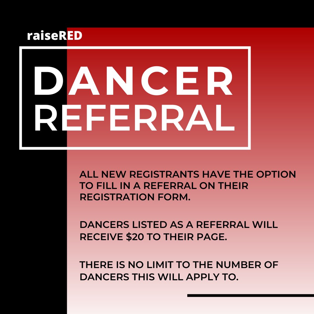 Register today! linktr.ee/raiseRED
